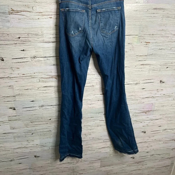 J Brand Brya Breathless distressed boot cut jeans distressed  raw hem size 26 - Picture 6 of 11